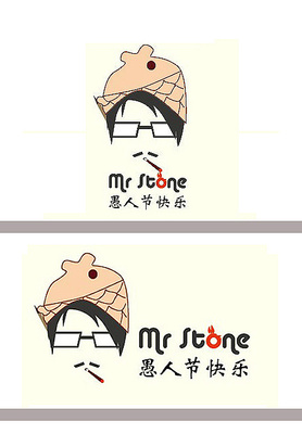 愚人节个人形象LOGO