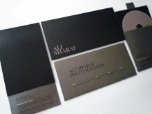 Ali Sharaf 个人形象设计欣赏_企业VI_平面设计_我啃的