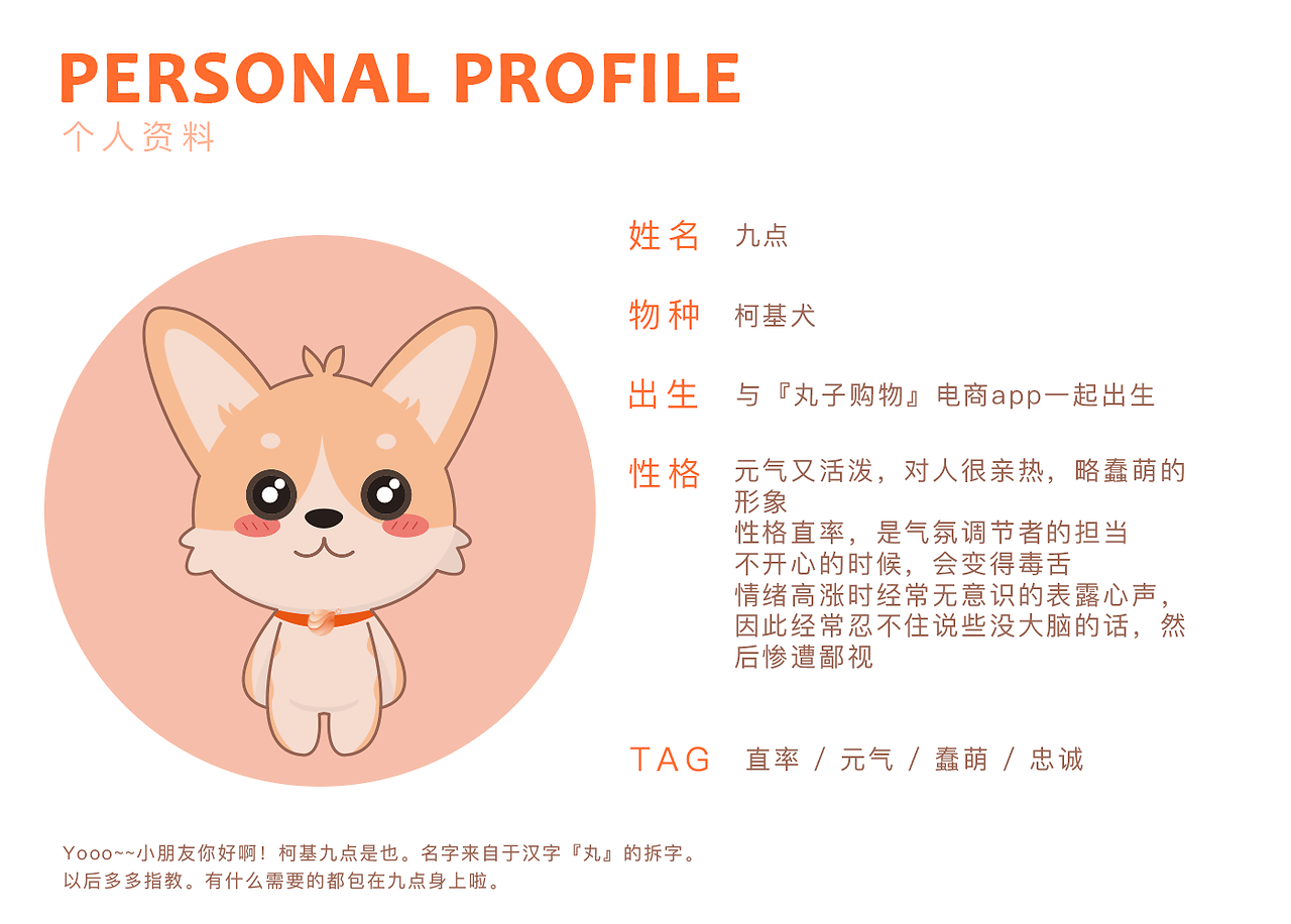 丸子购物 APP - 吉祥物形象设计
